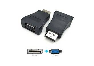 ADAPTADOR DISPLAYPORT MACHO A VGA HEMBRA 06-008 INT.CO