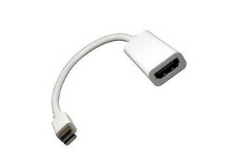 ADAPTADOR MINI DISPLAYPORT MACHO A HDMI HEMBRA PARA APPLE MAC 09040