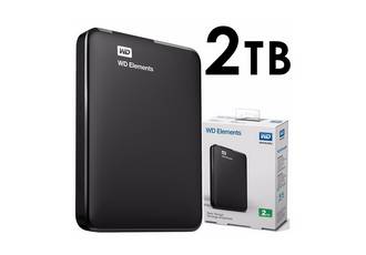 DISCO RIGIDO USB 2TB EXTERNO 3.0 WD