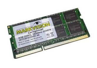 MEMORIA NOTEBOOK 4GB DDR3 1600 SODIMM MARKVISION