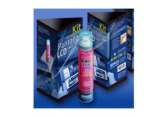 KIT LIMPIEZA PANTALLA LCD/ESPUMA CON PAOS SERVEX 91340