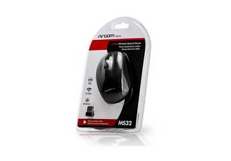 MOUSE INALAMBRICO ARGOMTECH 800/1600 DPI 4 BOTONES NEGRO ARG-MS-0032B