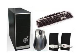 KIT GABINETE ATX MULTIMEDIA 2USB COLOR NEGRO