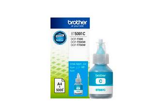 TINTA BROTHER 48.8ML CYAN BT5001C DCP-T300/T500W/T700W/T800W SISTEMA CONTINUO