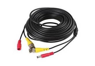 CABLE BNC CCTV 20MTS C/ALIMENTACION PARA CAMARAS KIT