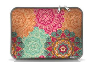 FUNDA NOTEBOOK NEOPRENE ESTAMPADO 25 MANDALAS  14 PULGADAS