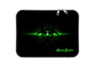 FUNDA NOTEBOOK NEOPRENE GAMER VERDE DE 15.6 PULGADAS