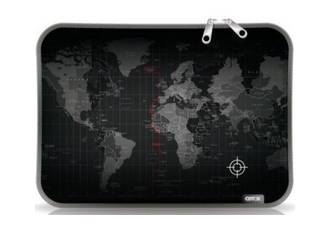 FUNDA NOTEBOOK NEOPRENE ESTAMPADO 31 MAPS DE 14 PULGADAS