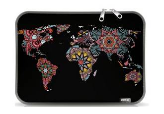 FUNDA NOTEBOOK NEOPRENE ESTAMPADO 45 MANDALA MAP DE 15.6 PULGADAS