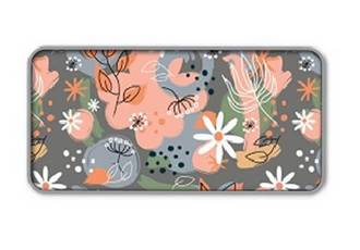 DESK PAD GAMER FLOWERS 84 x 38 cm