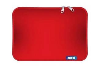 FUNDA NOTEBOOK NEOPRENE ROJA 13.3 PULGADAS
