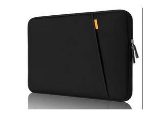 FUNDA NOTEBOOK NEGRA CON CORDURA C/BOLSILLO DE 15.6 PULGADAS disponible en Bytecom Moron Zona Oeste Haedo Castelar Ituzaingo Padua Ramos Mejia
