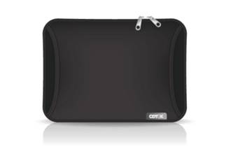 FUNDA NOTEBOOK NEOPRENE CON BOLSILLO NEGRO DE 15.6 PULGADAS