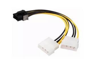 CABLE POWER HEMBRA DE PC A 8 PINES HEMBRA CDA008