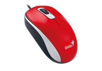 MOUSE USB GENIUS DX-110 ROJO