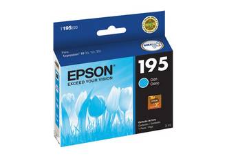 CARTUCHO ORIGINAL EPSON 195 CYAN XP-201 T195220