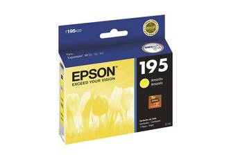 CARTUCHO ORIGINAL EPSON 195 AMARILLO XP-201 T195420