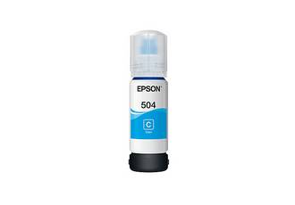 TINTA EPSON X 70ML CIAN L4150/L4160/L6161/L6171/6191 T504 SISTEMA CONTINUO