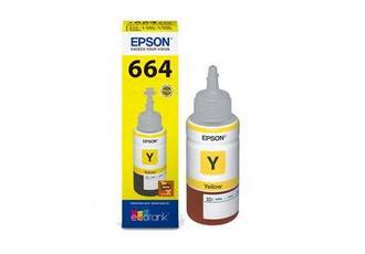 TINTA EPSON X 70ML AMAR. L210/L355 T664420 SISTEMA CONTINUO