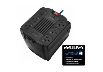 ESTABILIZADOR DE VOLTAJE FORZA FVR-2202A 220V 2200VA/1100W