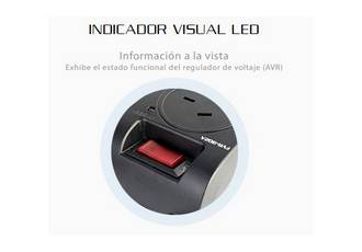 ESTABILIZADOR DE VOLTAJE FORZA FVR-902A 220V 900VA/450W