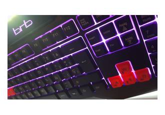 TECLADO USB G10 GAMER RETROILUMINADO BRB