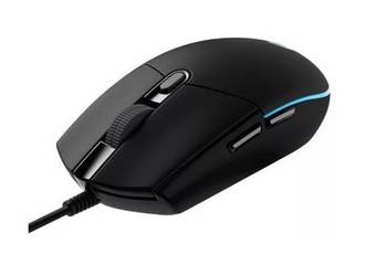 MOUSE LOGITECH G203 LIGHTSYNC BLACK GAMING