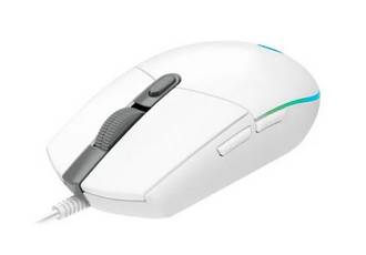 MOUSE LOGITECH G203 LIGHTSYNC WHITE GAMING