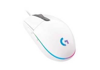MOUSE LOGITECH G203 LIGHTSYNC WHITE GAMING
