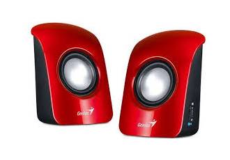 PARLANTE GENIUS SP-U115 USB ROJO