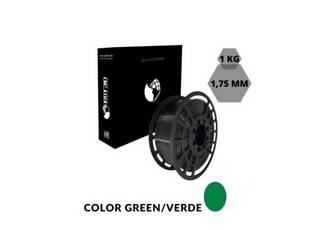 FILAMENTO 3D PLA+ GST3D COLOR GREEN/VERDE 1.75 mm X 1KG