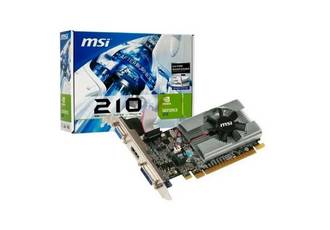 PLACA DE VIDEO GeForce MSI GT 210 1GB DDR3 LP PCI-E HDMI