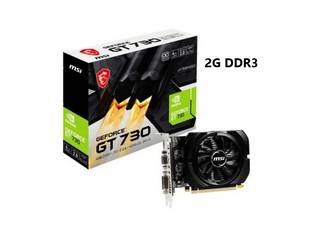 PLACA DE VIDEO GeForce GT 730 2G DDR3 LP PCI-E DVI/HDMI/VGA