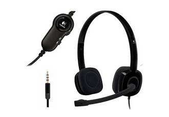AURICULAR CON MICROFONO LOGITECH STEREO H151 UN SOLO CONECTOR 3.5 MM