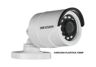 CAMARA CCTV DVR HIKVISION BULLET HD 1080P LENTE 2.8MM PASTICA
