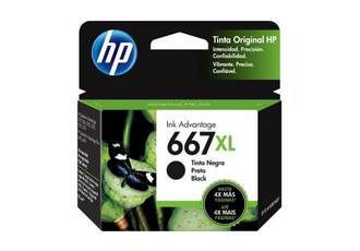 CARTUCHO ORIGINAL HP 667 NEGRO XL PARA HP 2375