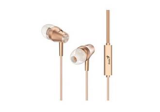 AURICULAR CON MICROFONO GENIUS HS-M360 IN EAR DORADO