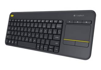 TECLADO TOUCHPAD INALAMBRICO LOGITECH K400R PLUS DARK WIRELESS