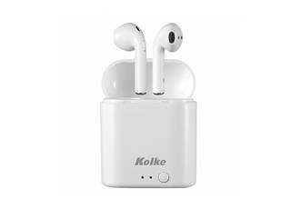 AURICULAR KOLKE KAB-409 BLANCO BLUETOOTH 4HS C/MIC