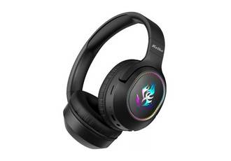 AURICULAR VINCHA BLUETOOTH KOLKE BURNING V5.0 KAB-670 C/MICROFONO LUZ