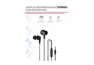 AURICULAR CON MICROFONO KOLKE KAI-663 IN EAR VARIOS COLORES