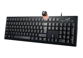 TECLADO USB GENIUS KB-100 BLACK