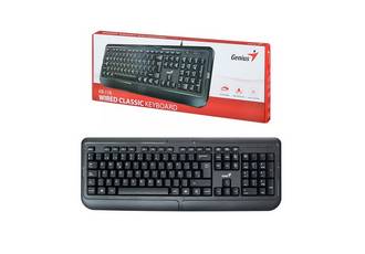 TECLADO USB GENIUS KB-118U BLACK