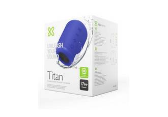 PARLANTE BLUETOOTH KLIPXTREME TITAN KBS-200BL C/MICROFONO BLUE