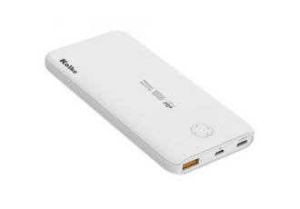 CARGADOR PORTATIL POWER BANK KOLKE 10000 MAH KCP-452 BLANCO