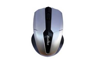 MOUSE USB INALAMBRICO KOLKE WIRELESS KEM-412 GRIS 1600 DPI