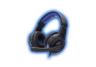 AURICULAR GAMER KOLKE KILLER KGA-345 PS4/XBOX/PC MICROFONO LUZ NEGRO/AZUL