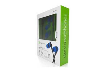 AURICULAR KLIP XTREME KOLORBUDZ IN-EAR GREEN KHS-625GN C/MICROFONO