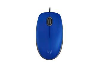 MOUSE USB LOGITECH M110 SILENT AZUL