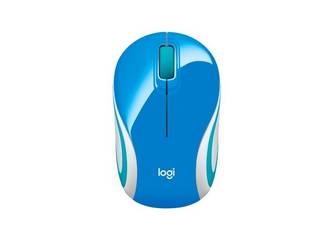 MOUSE INALAMBRICO LOGITECH M187 MINI WIRELESS AZUL